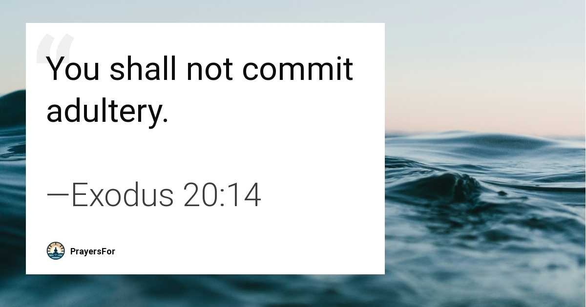 Exodus 20:14