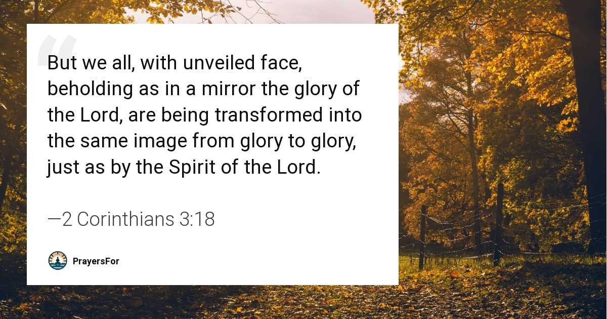 2 Corinthians 3:18