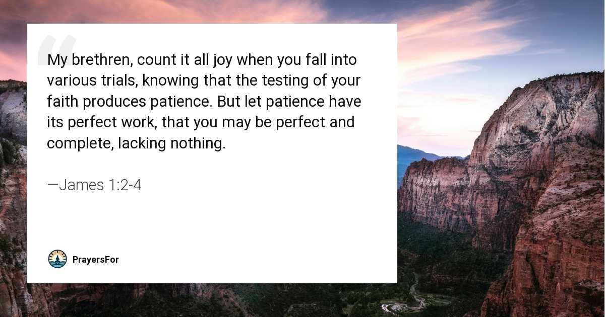 James 1:2-4