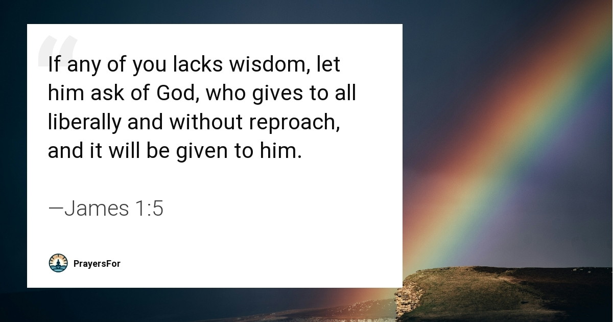James 1:5