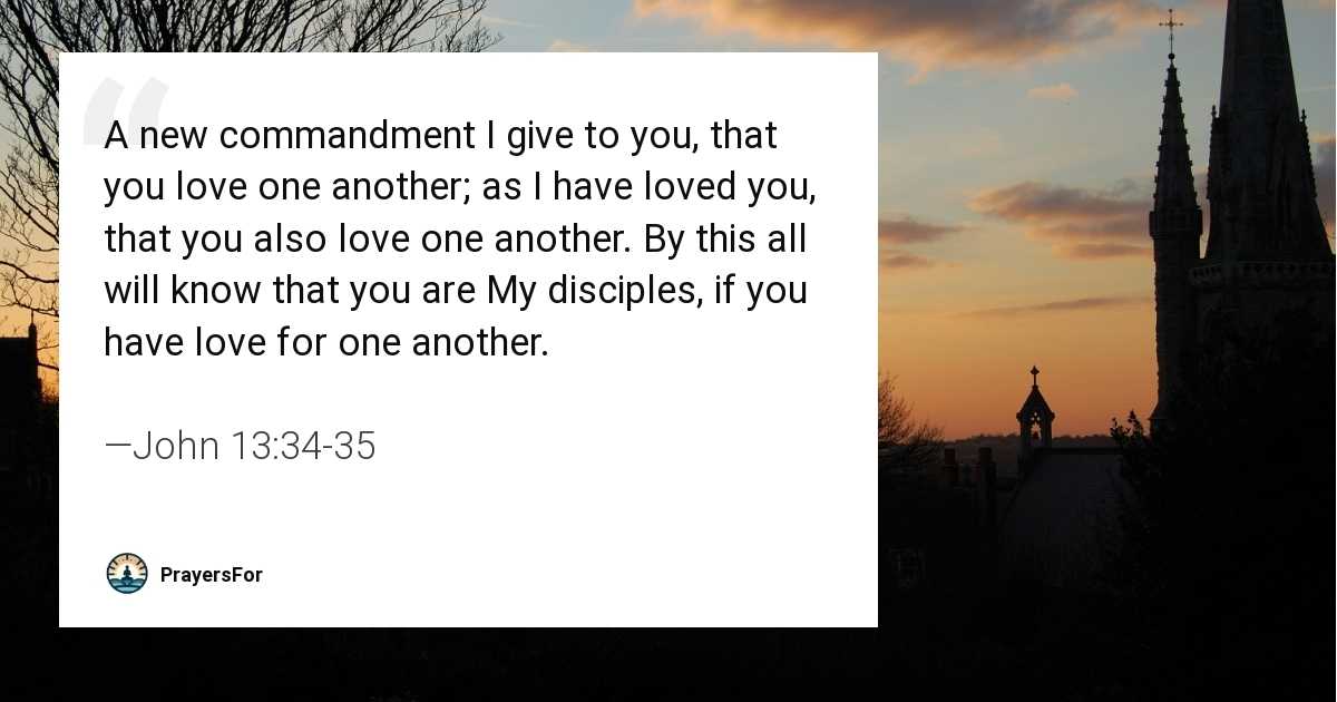 John 13:34-35