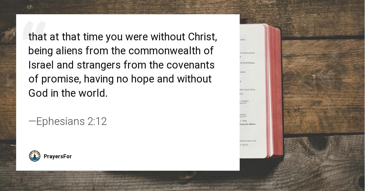 Ephesians 2:12