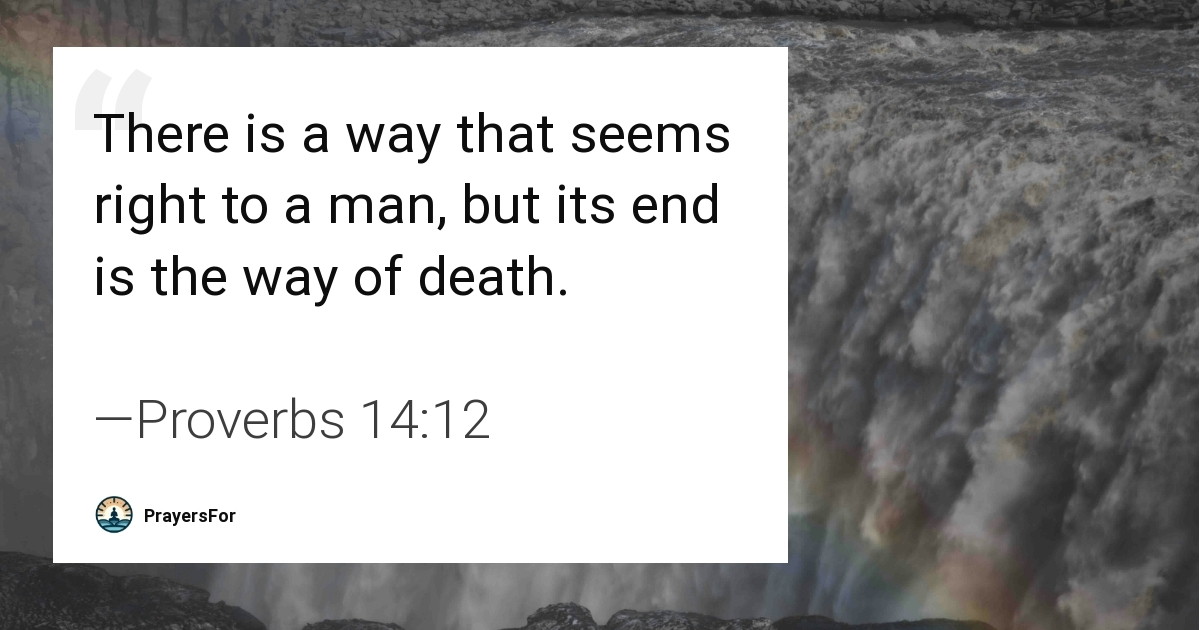 Proverbs 14:12