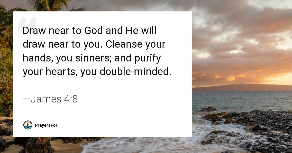James 4:8