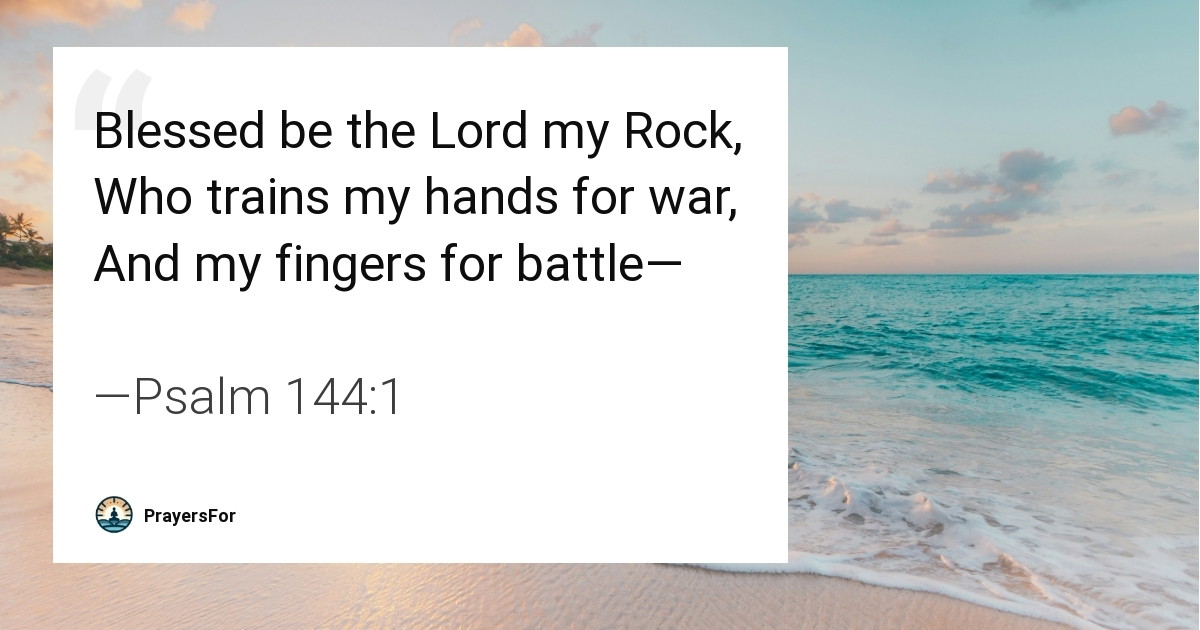 Psalm 144:1