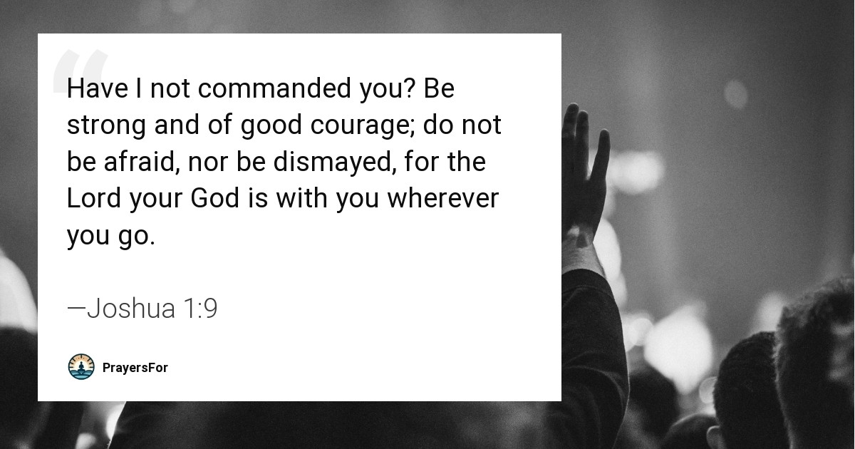 Joshua 1:9
