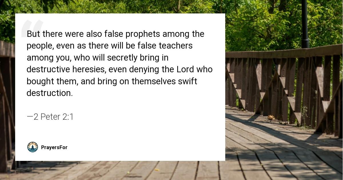 2 Peter 2:1