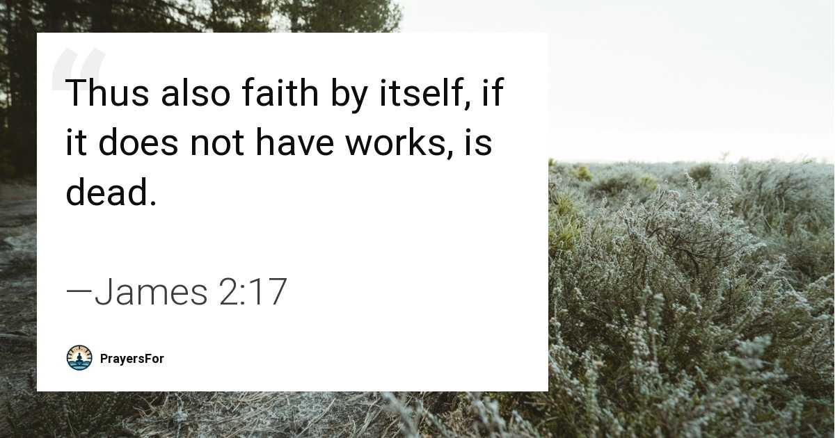 James 2:17