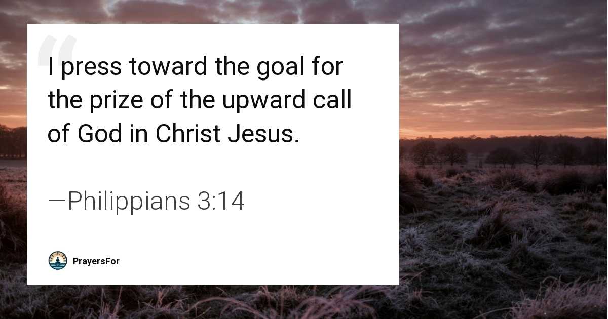 Philippians 3:14