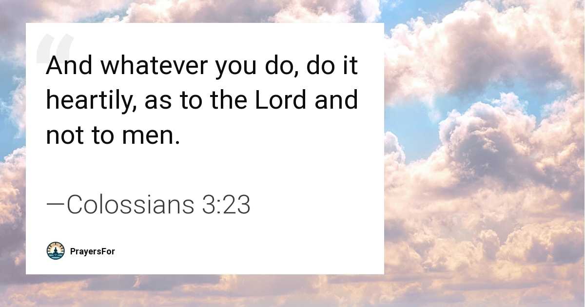 Colossians 3:23
