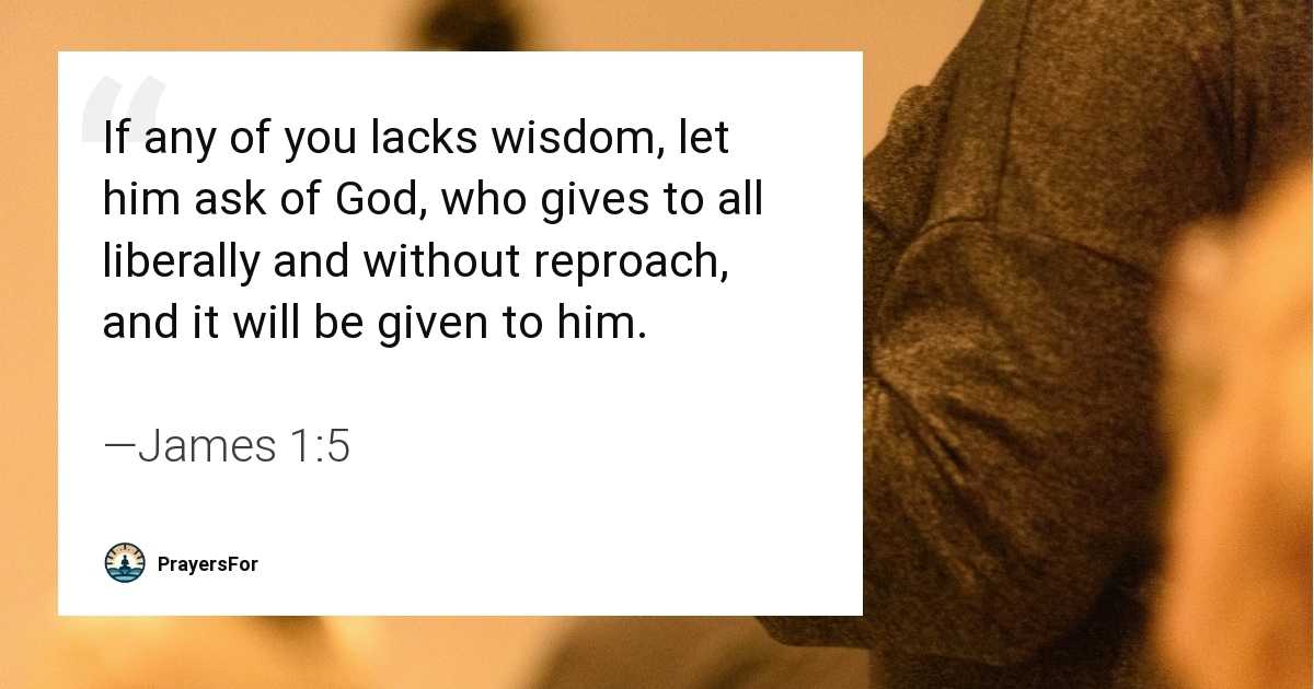 James 1:5