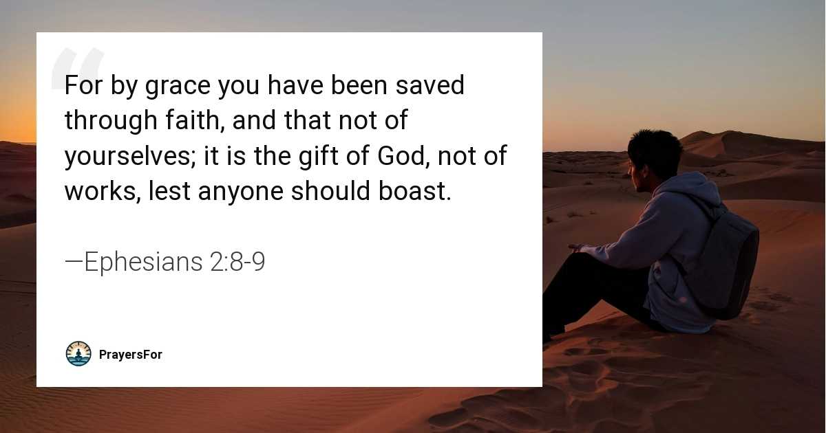 Ephesians 2:8-9