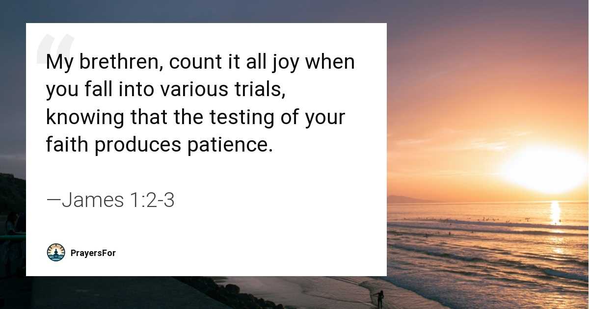 James 1:2-3