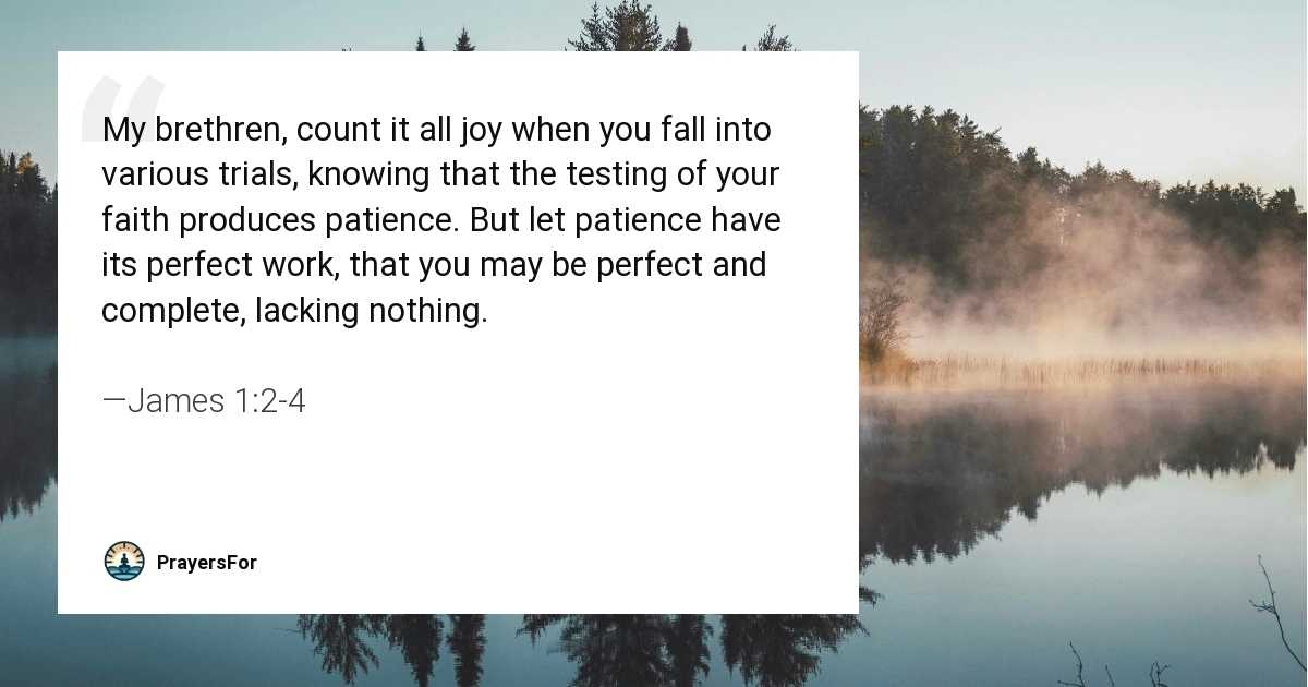 James 1:2-4