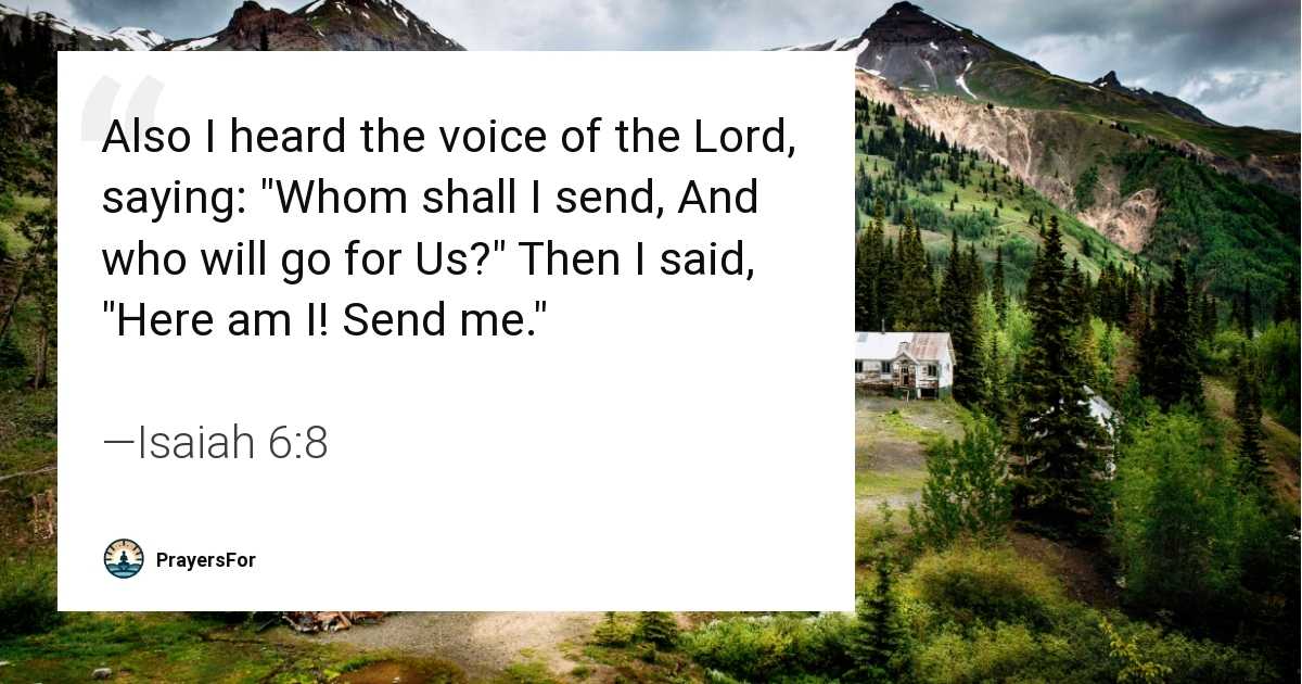 Isaiah 6:8