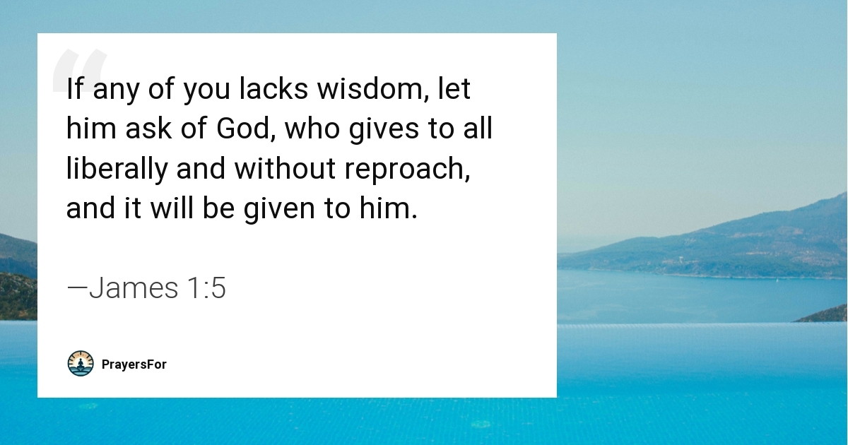 James 1:5