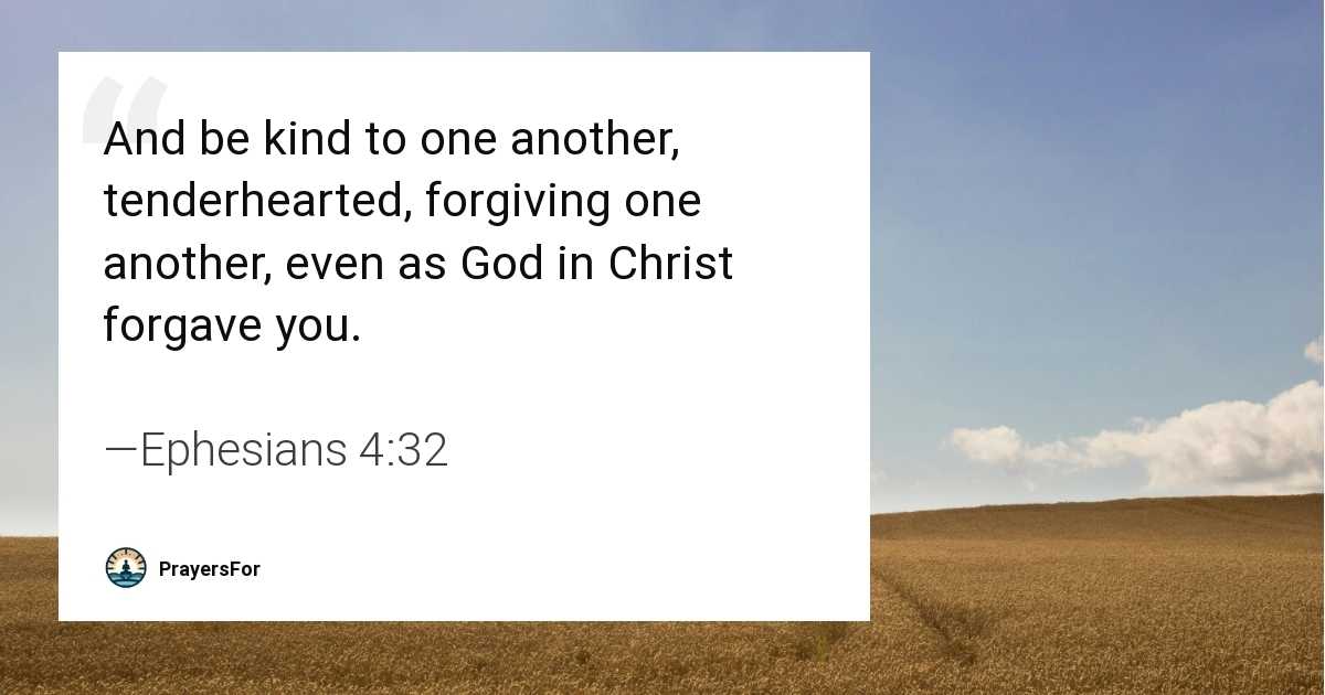Ephesians 4:32
