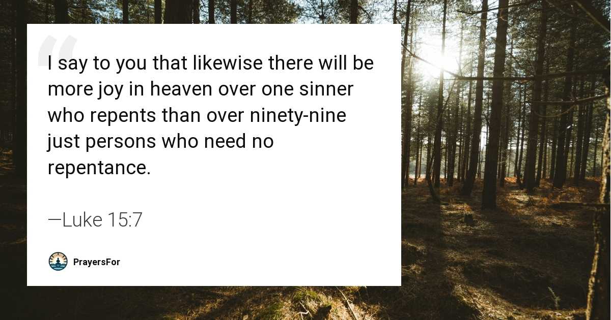Luke 15:7
