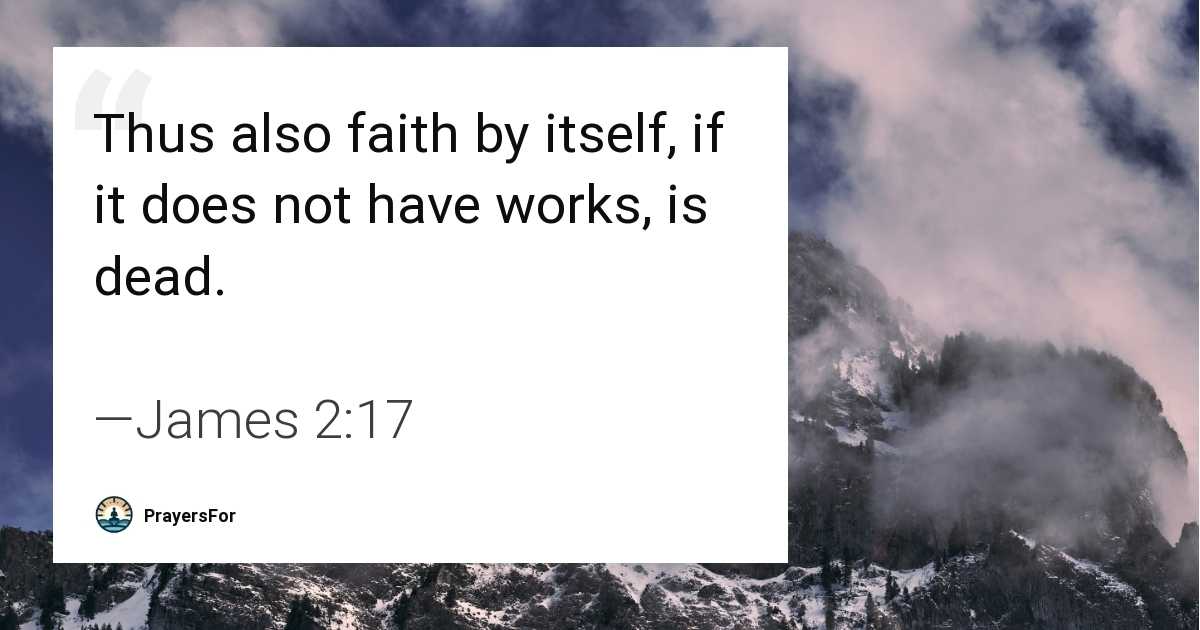 James 2:17