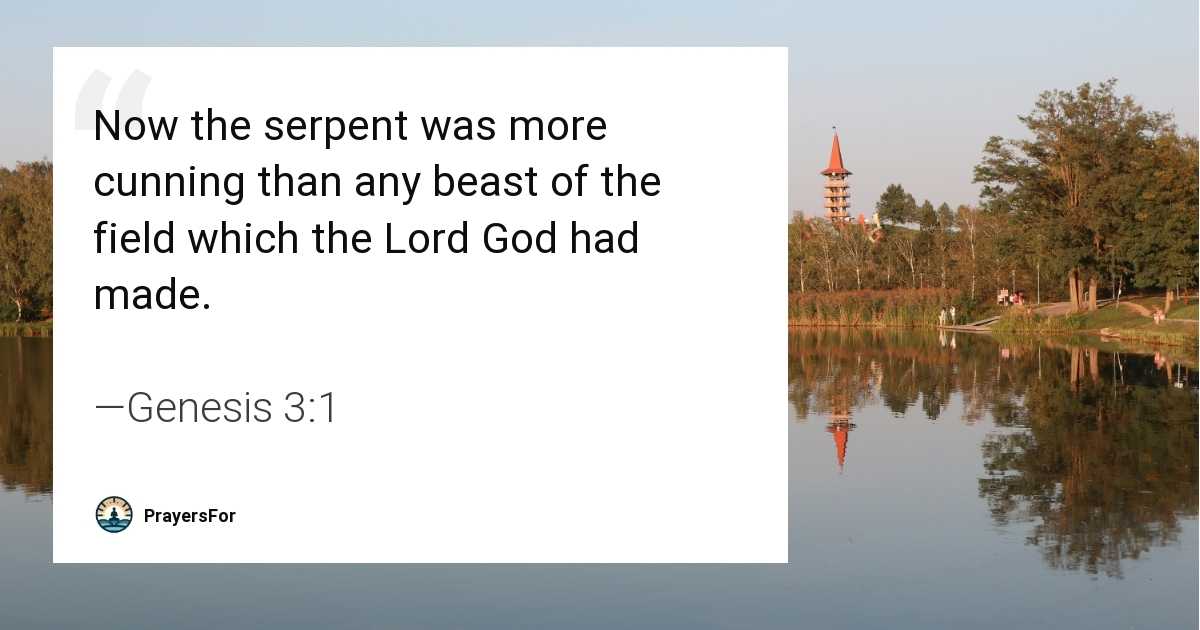 Genesis 3:1