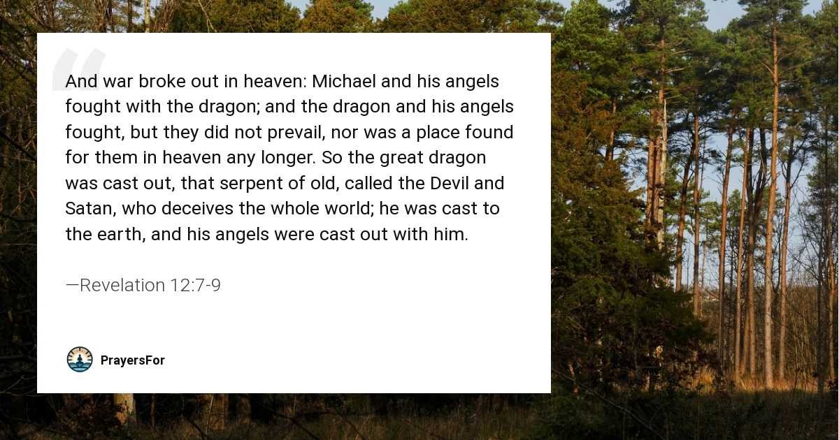 Revelation 12:7-9