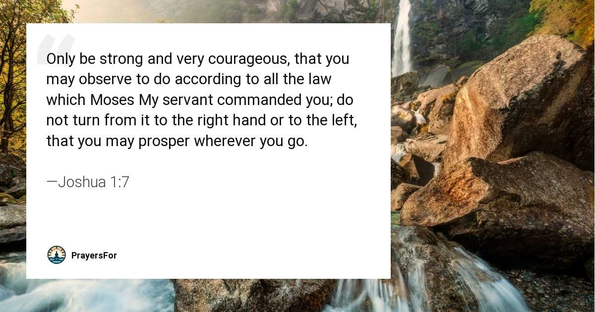 Joshua 1:7
