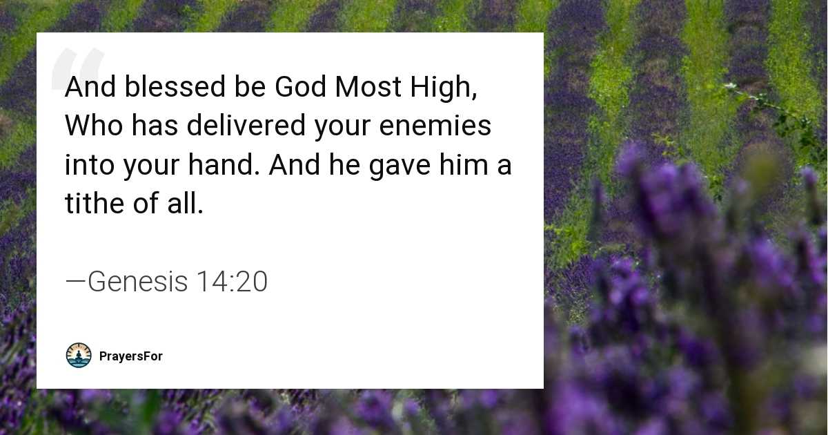 Genesis 14:20