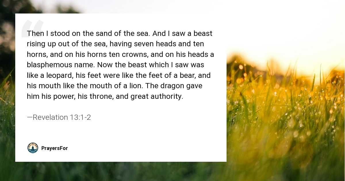 Revelation 13:1-2