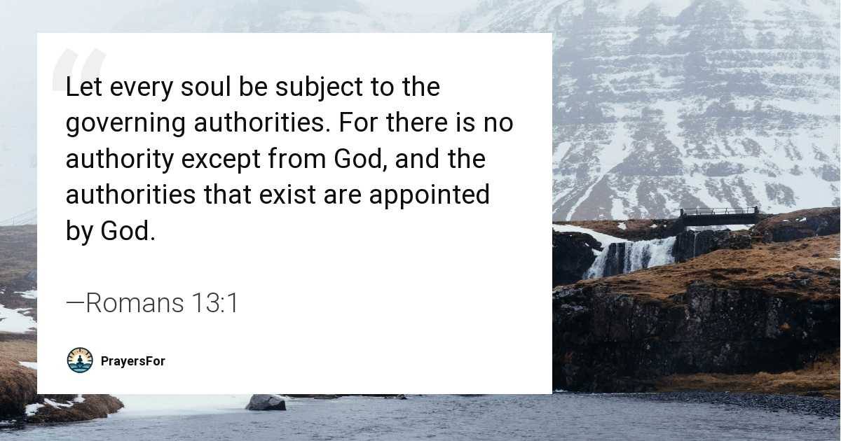 Romans 13:1