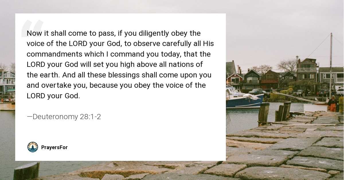 Deuteronomy 28:1-2