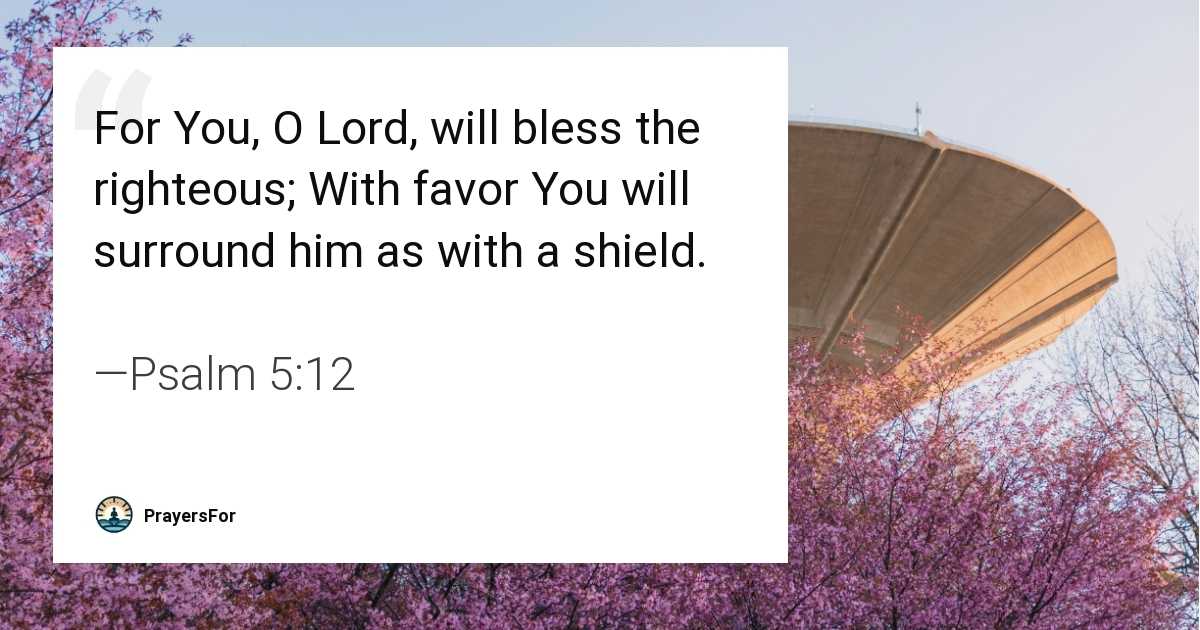 Psalm 5:12