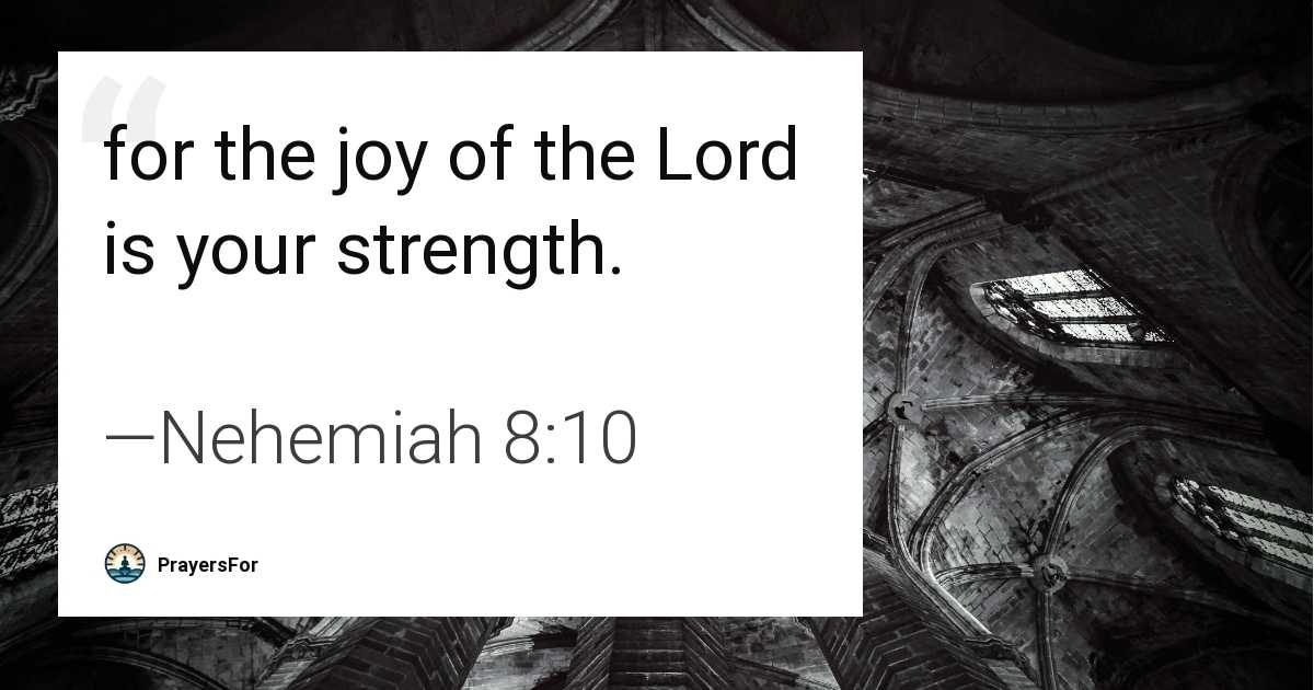 Nehemiah 8:10