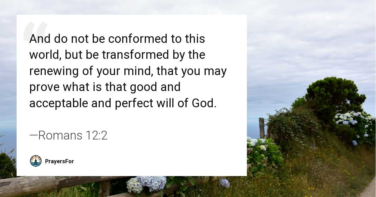 Romans 12:2