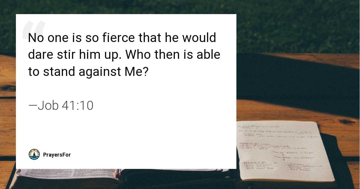 Job 41:10