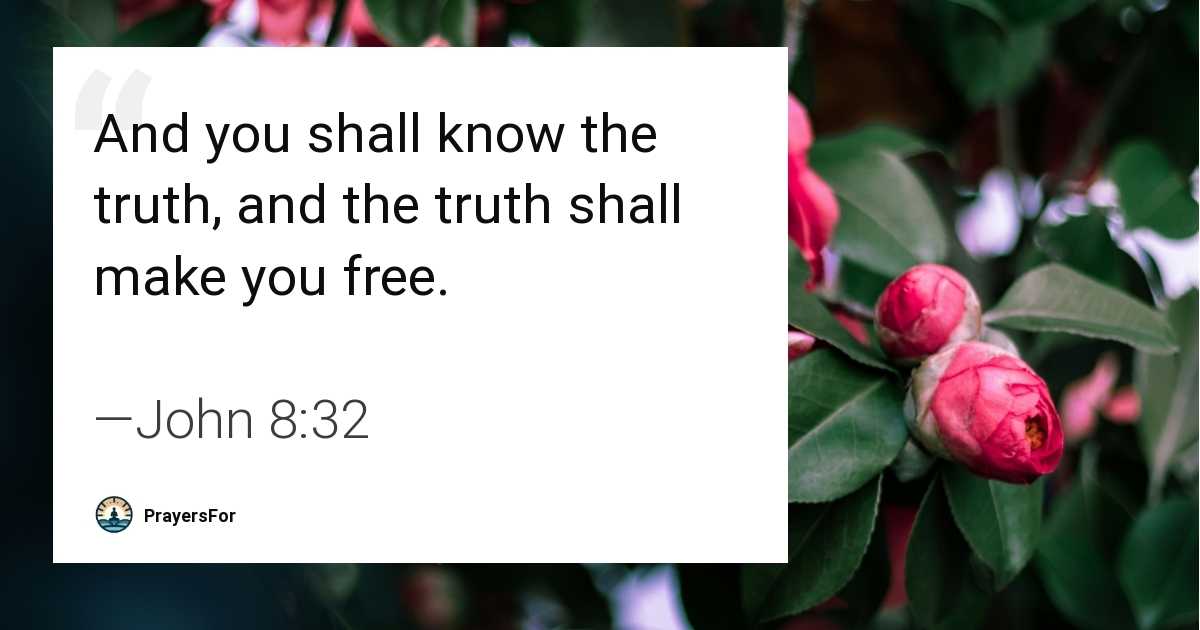 John 8:32