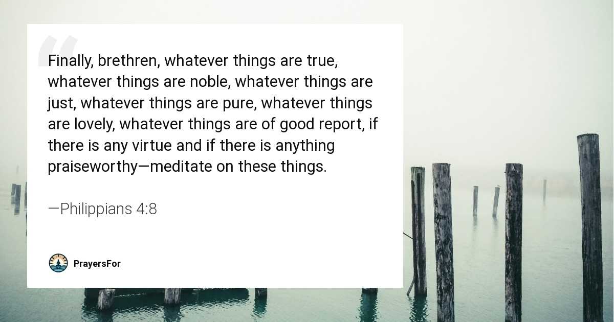Philippians 4:8