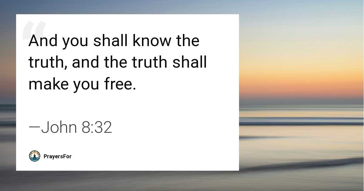 John 8:32