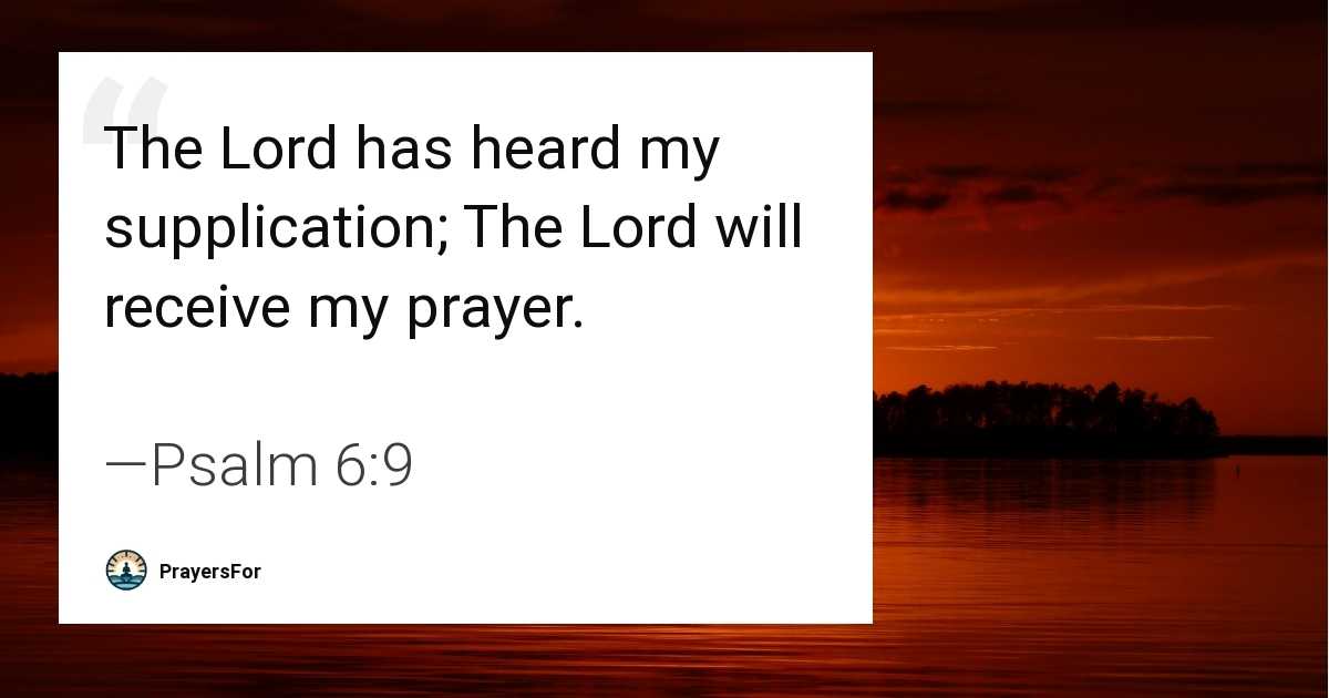 Psalm 6:9