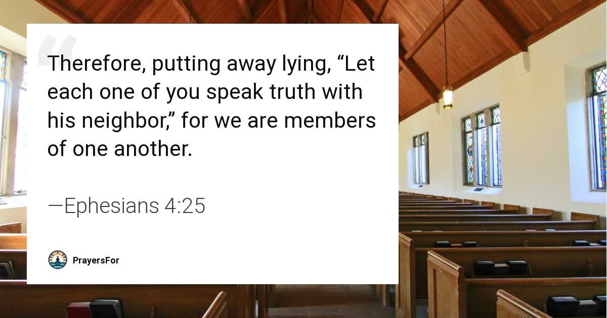 Ephesians 4:25