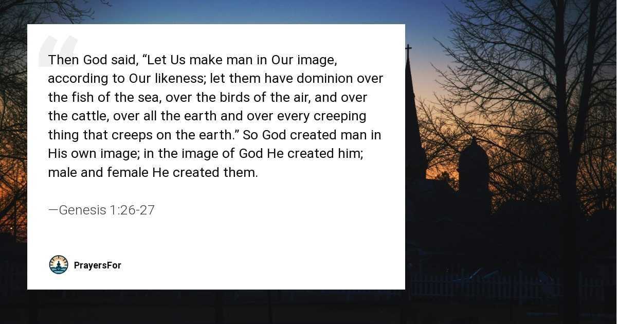 Genesis 1:26-27