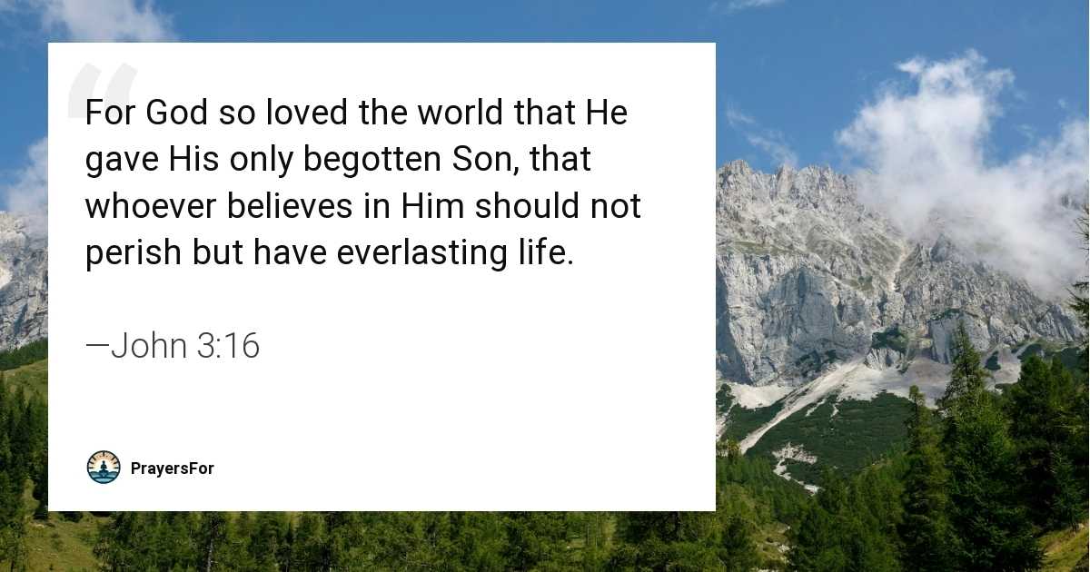 John 3:16