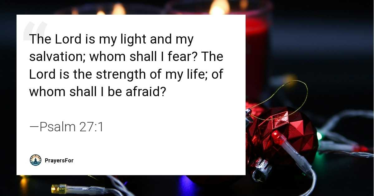 Psalm 27:1