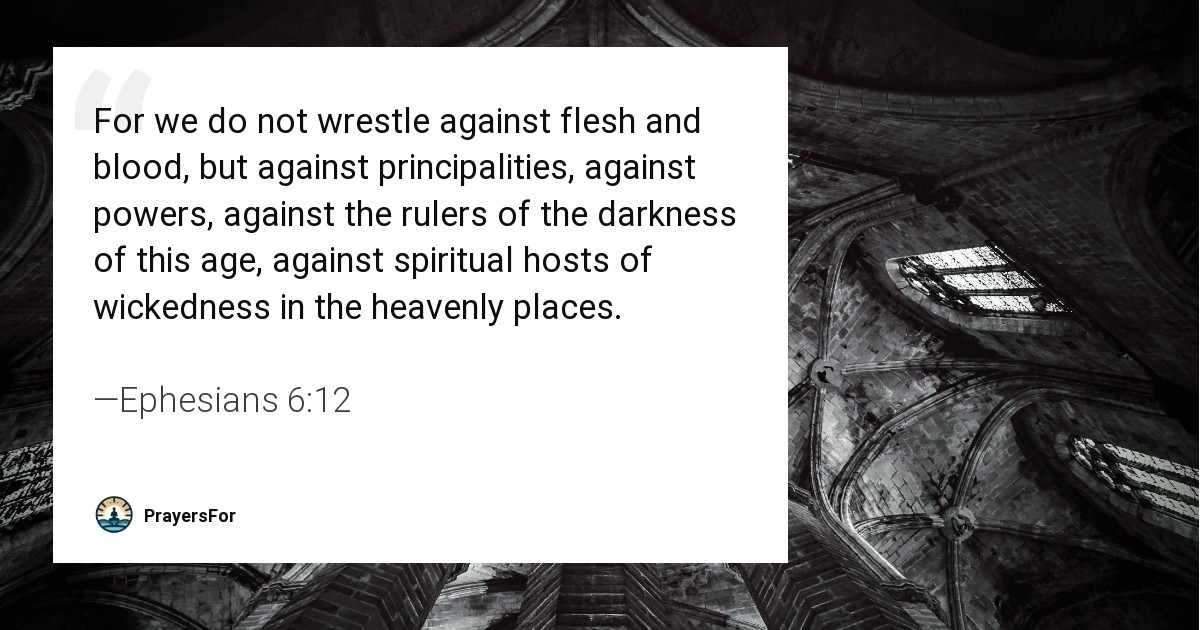 Ephesians 6:12