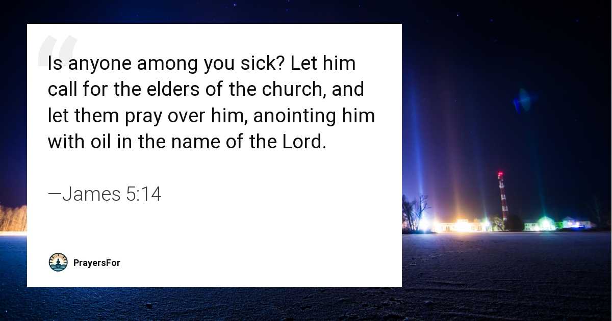 James 5:14