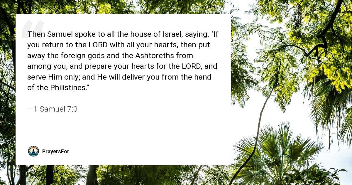 1 Samuel 7:3