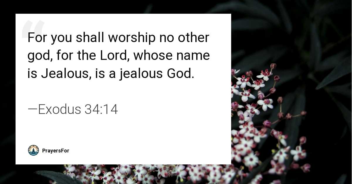 Exodus 34:14
