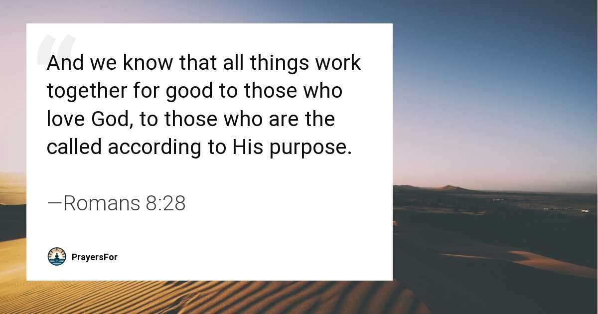 Romans 8:28