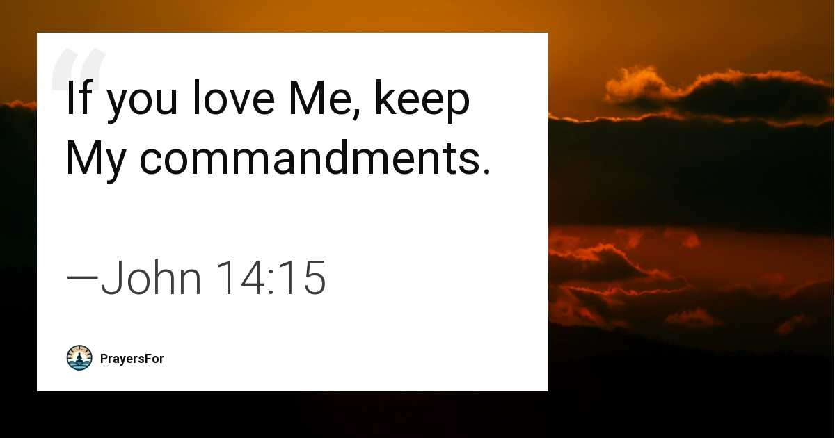 John 14:15