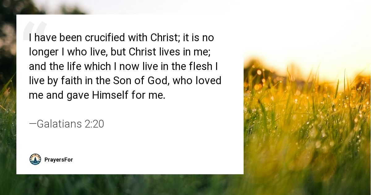 Galatians 2:20