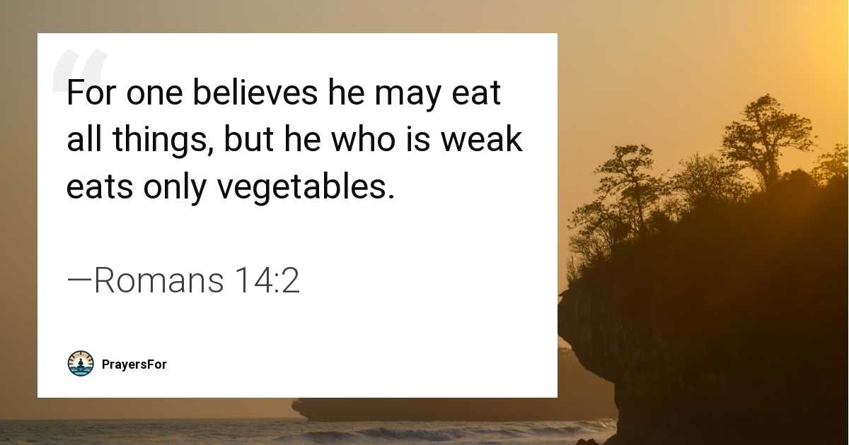 Romans 14:2